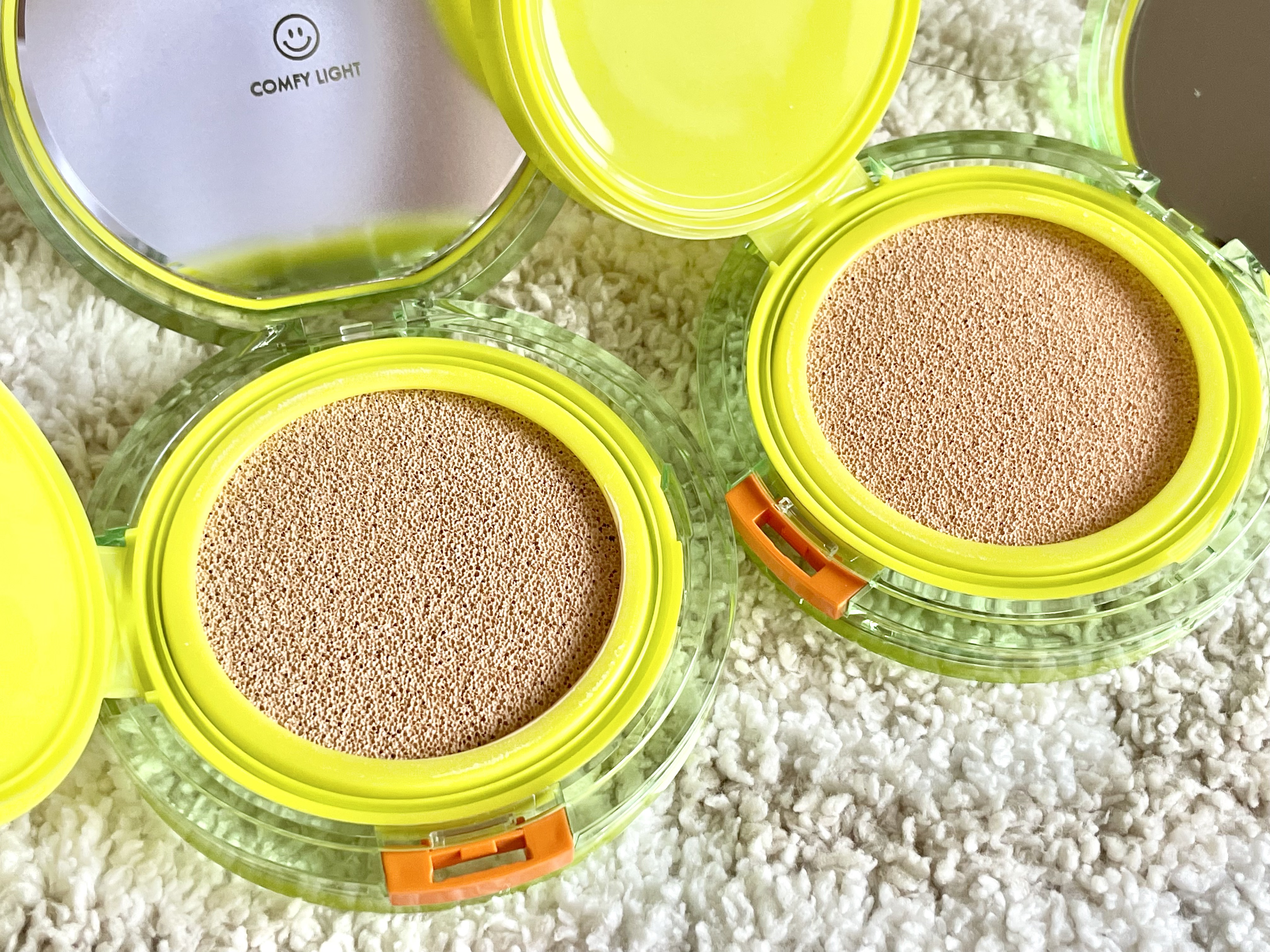 コンフィーライトクッション/LUNA/クッションファンデーションを使ったクチコミ（2枚目）