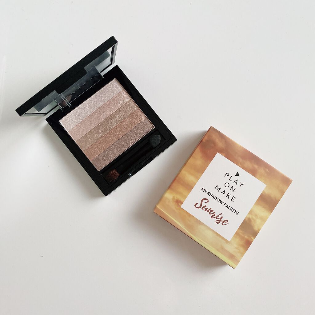 マイシャドウパレット/play on make/アイシャドウパレットを使ったクチコミ(2枚目)