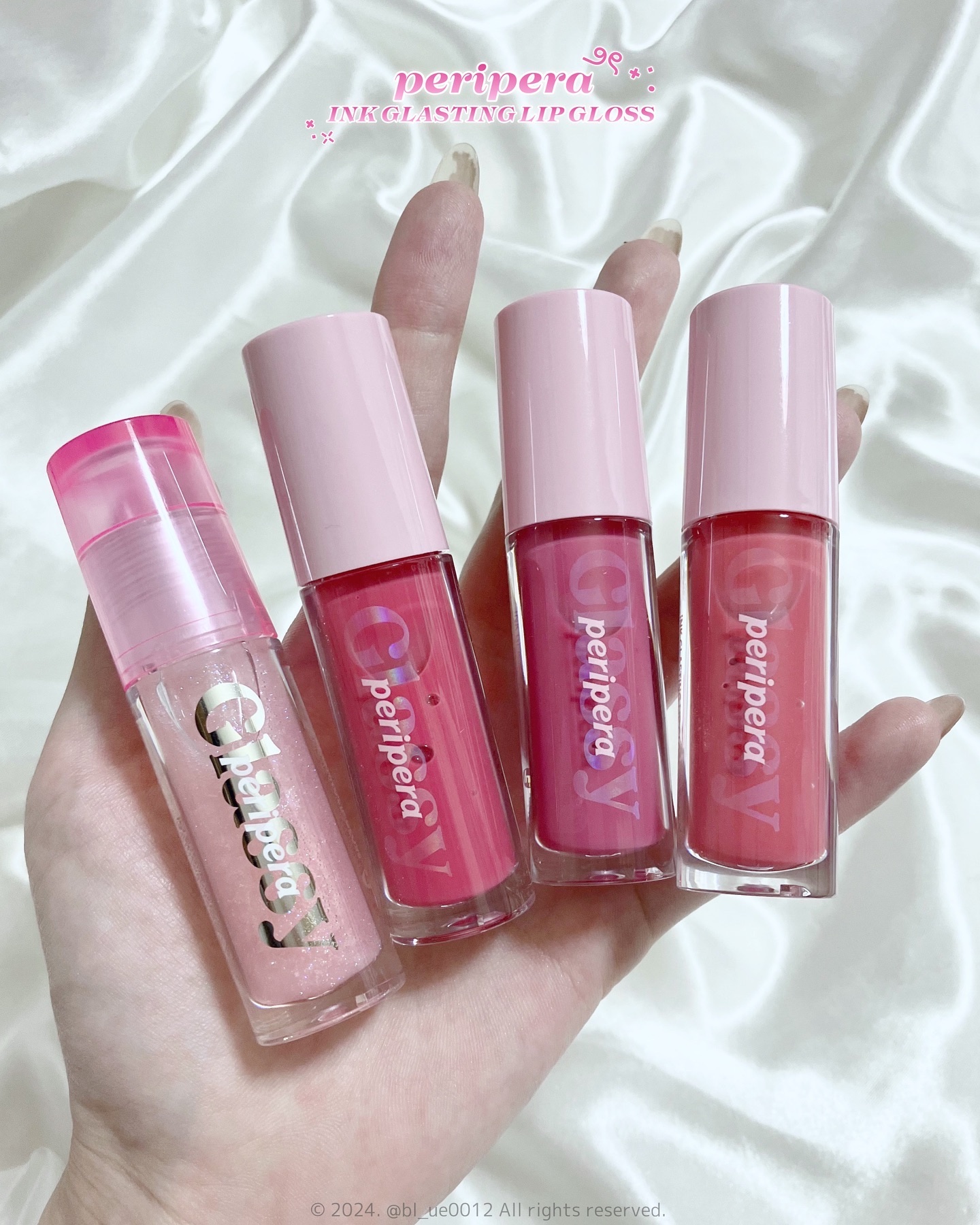 インク グラスティング リップ グロス/PERIPERA/リップグロスを使ったクチコミ（2枚目）