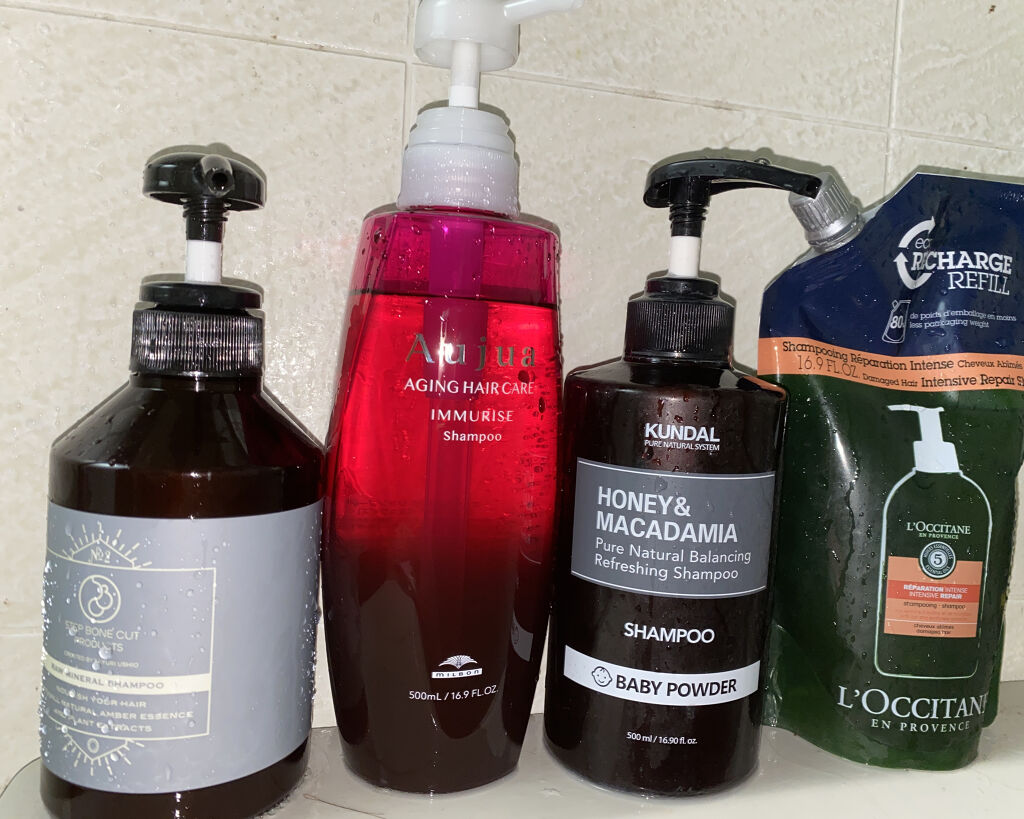 ファイブハーブスリペアリングシャンプー／コンディショナー/L'OCCITANE/シャンプー・コンディショナーを使ったクチコミ（1枚目）