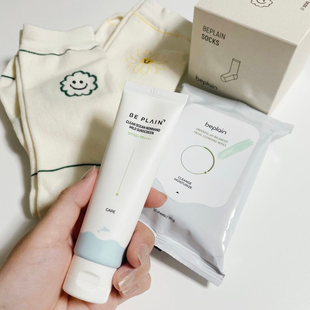 めい/메이 on LIPS 「環境にも肌にも優しい日焼け止め☀️🐬🏝☑︎beplainクリー..」(1枚目)