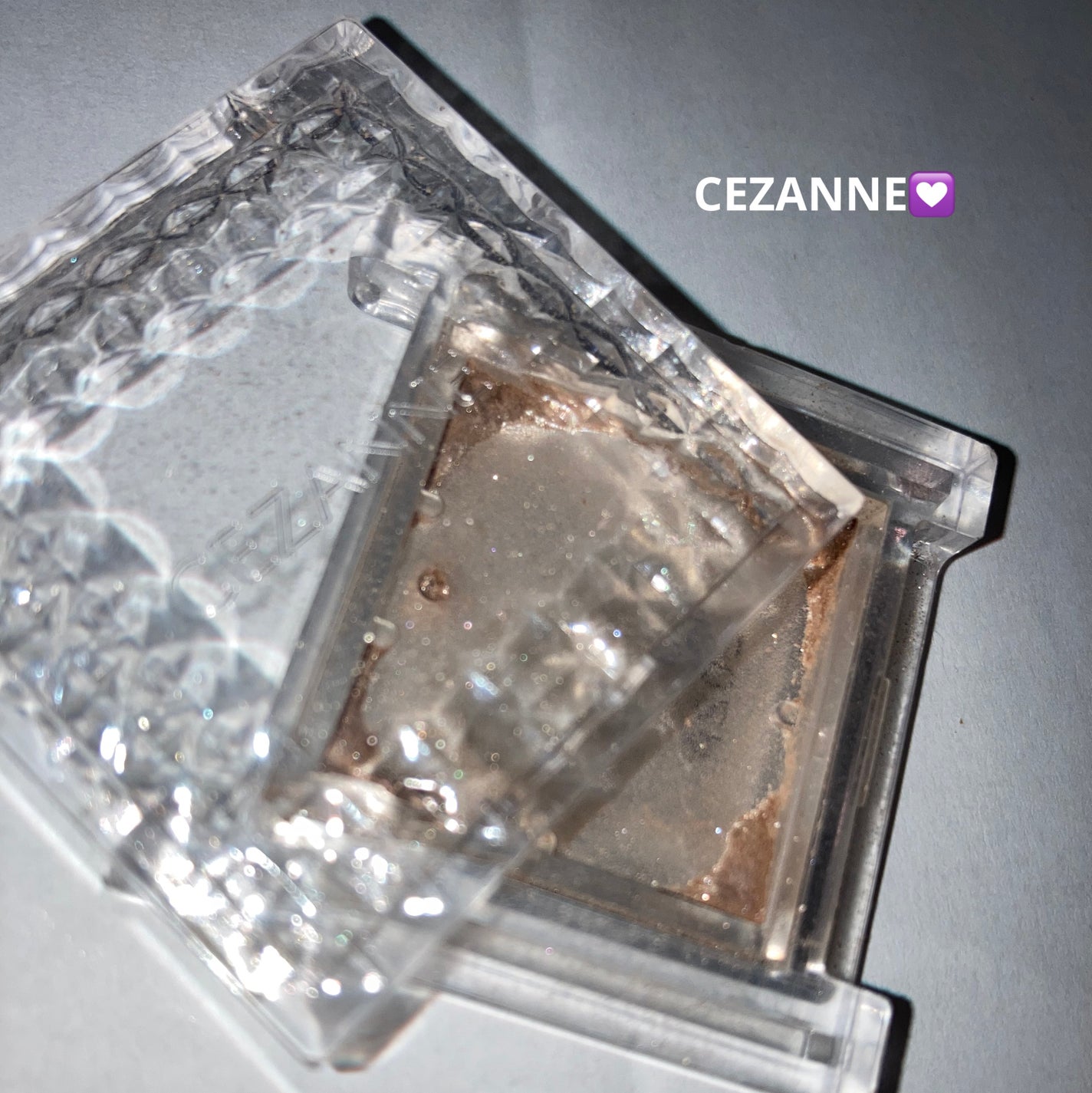 シングルカラーアイシャドウ/CEZANNE/単色アイシャドウを使ったクチコミ(1枚目)