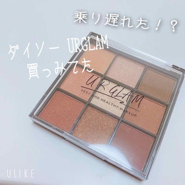 UR GLAM　BLOOMING EYE COLOR PALETTE/U R GLAM/パウダーアイシャドウを使ったクチコミ（1枚目）