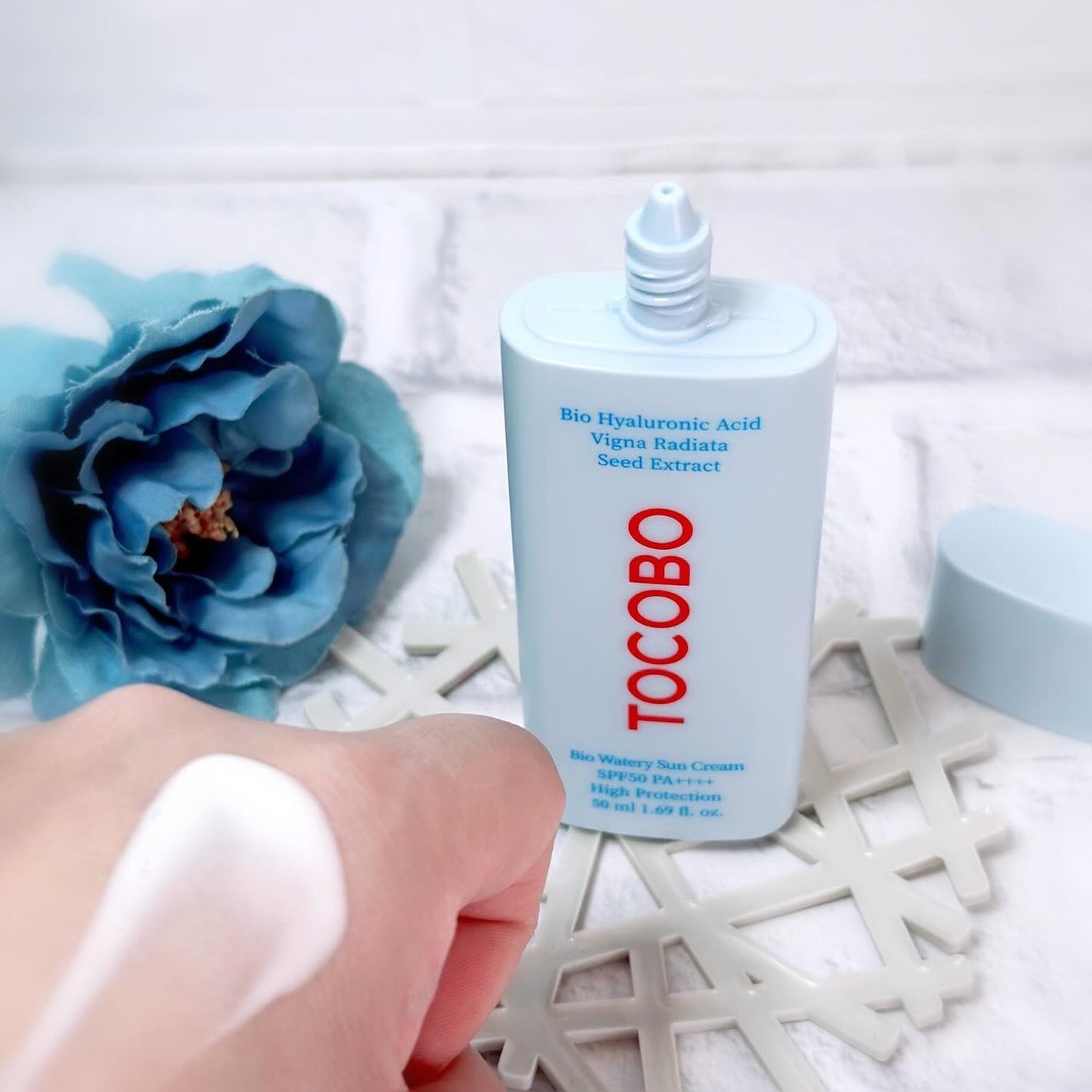 バイオウォータリーサンクリーム/TOCOBO/日焼け止めクリームを使ったクチコミ(3枚目)