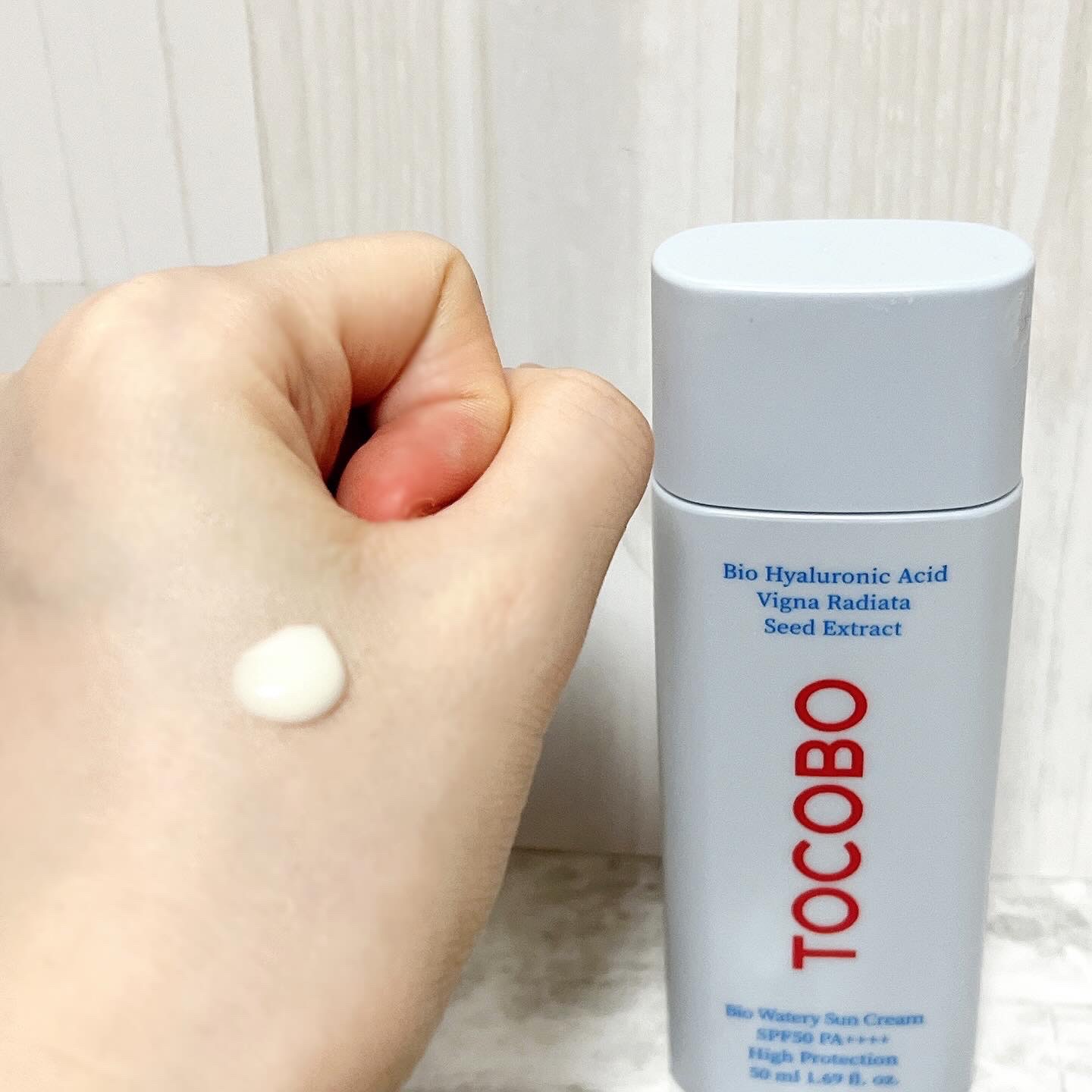 ビタトーンアップサンクリーム/TOCOBO/日焼け止めクリームを使ったクチコミ（3枚目）