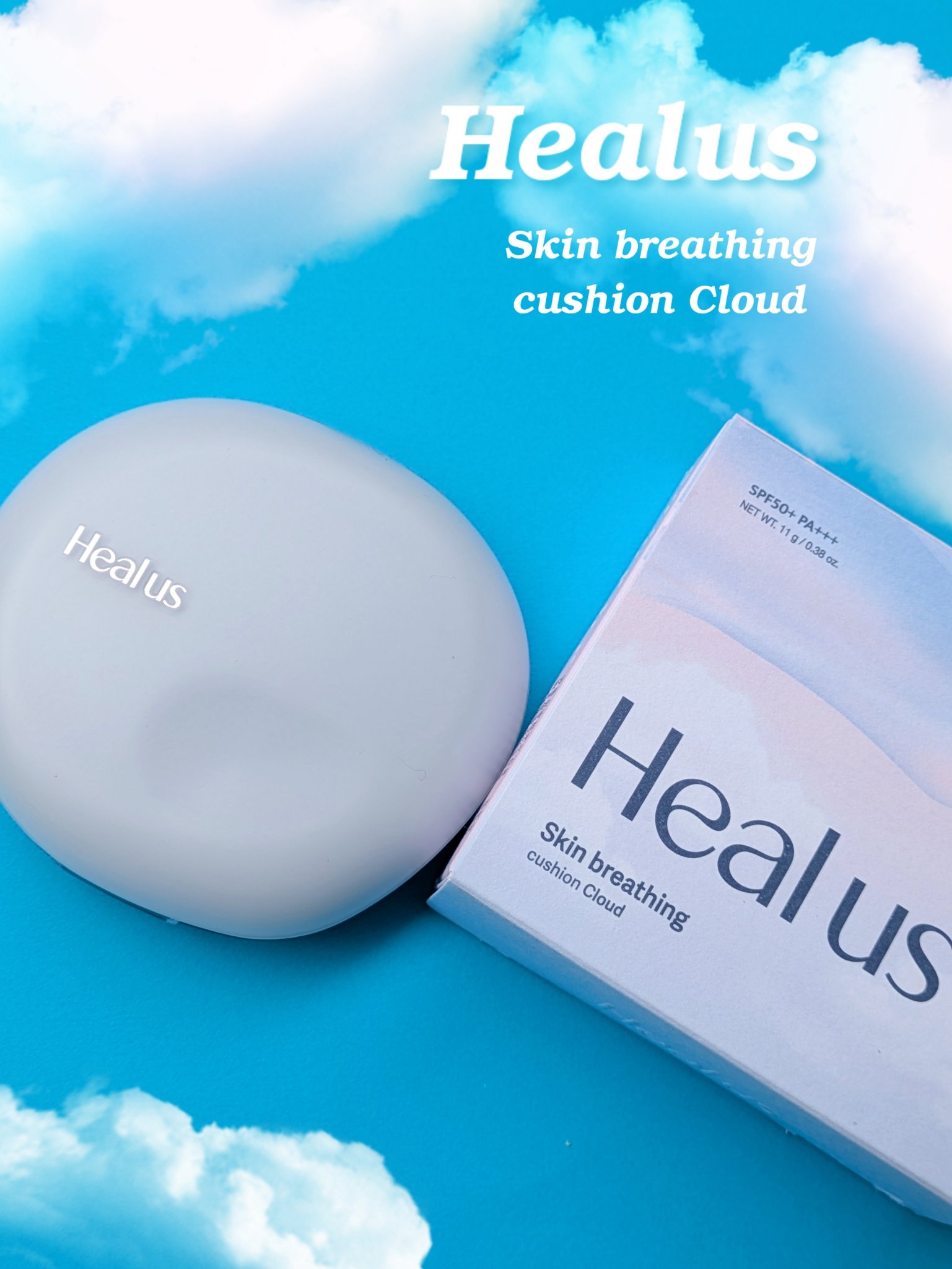 Skin breathing cushion Cloud/Healus/クッションファンデーションを使ったクチコミ（1枚目）