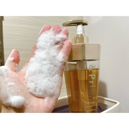 DIAMOND SHINE シャンプー/ヘアトリートメント/&Prism/市販シャンプーを使ったクチコミ(4枚目)