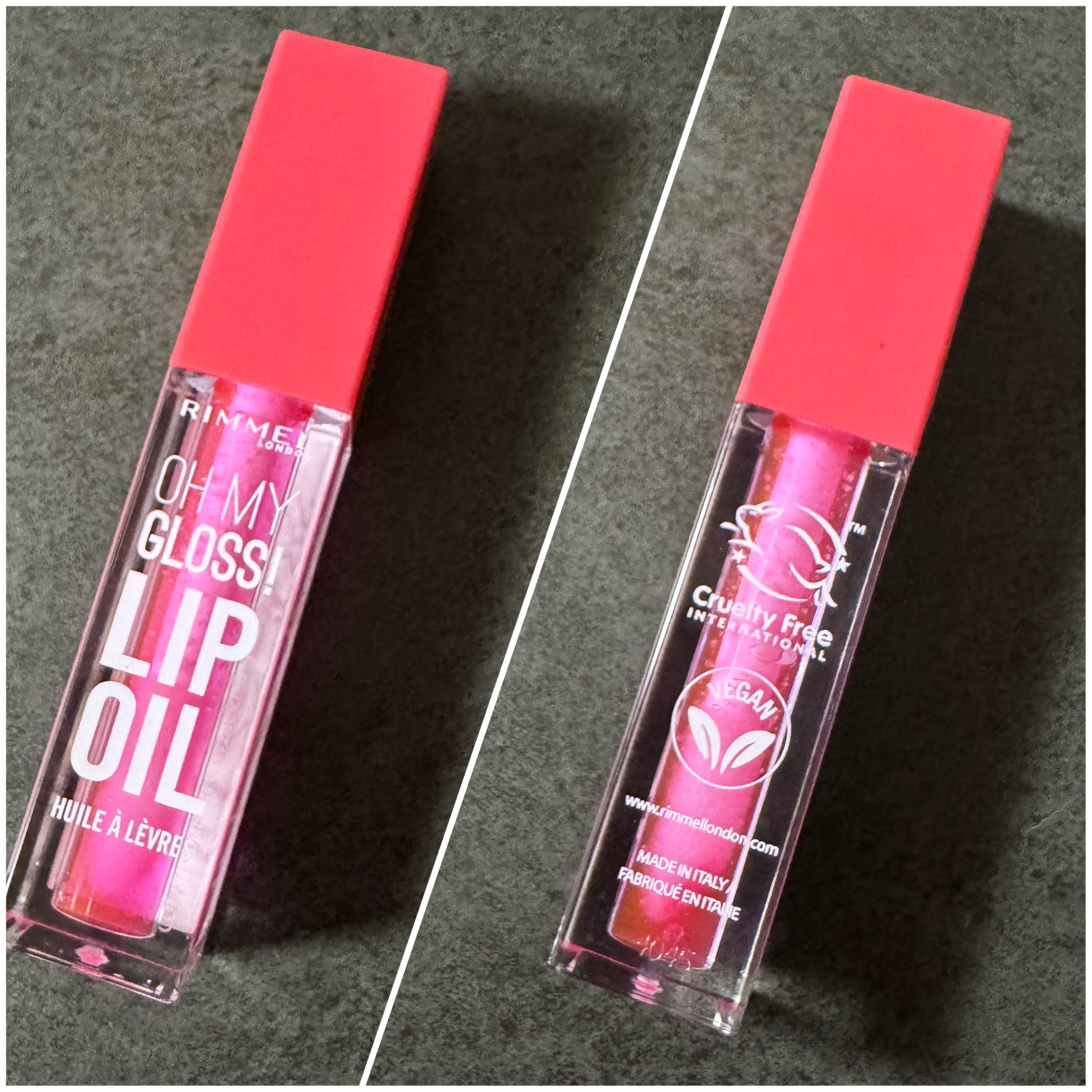 オーマイグロス リップオイル/リンメル ロンドン/リップグロスを使ったクチコミ（2枚目）