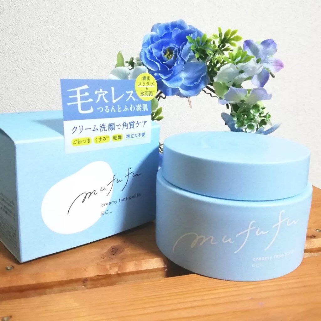 クリーミーフェイスポリッシュ/ムフフ/洗顔フォームを使ったクチコミ（1枚目）