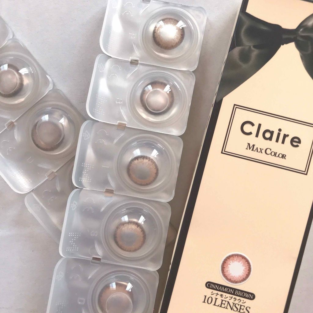 クレアバイマックスカラー/Claire/カラーコンタクトレンズを使ったクチコミ(1枚目)