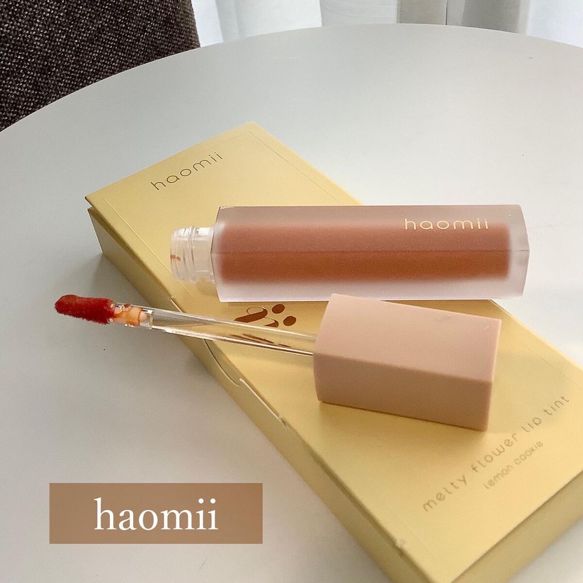 Melty flower lip tint/haomii/口紅を使ったクチコミ（1枚目）