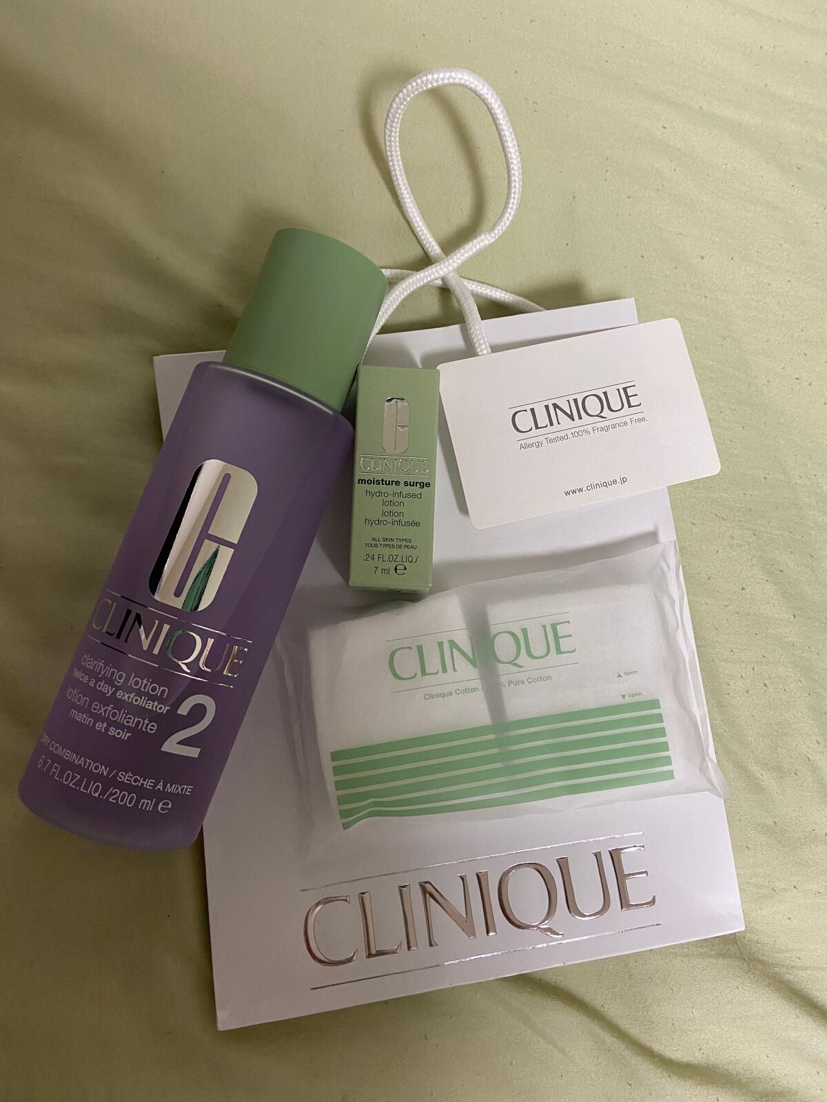 クラリファイング ローション 2/CLINIQUE/拭き取り化粧水を使ったクチコミ(1枚目)