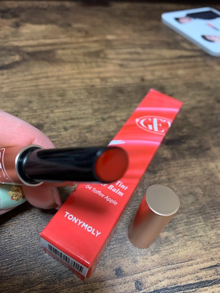 ゲットイットティントグレーズバーム/TONYMOLY/リップティントを使ったクチコミ(2枚目)
