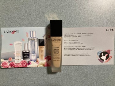 タンイドル ウルトラ ウェア リキッド/LANCOME/リキッドファンデーションを使ったクチコミ（1枚目）