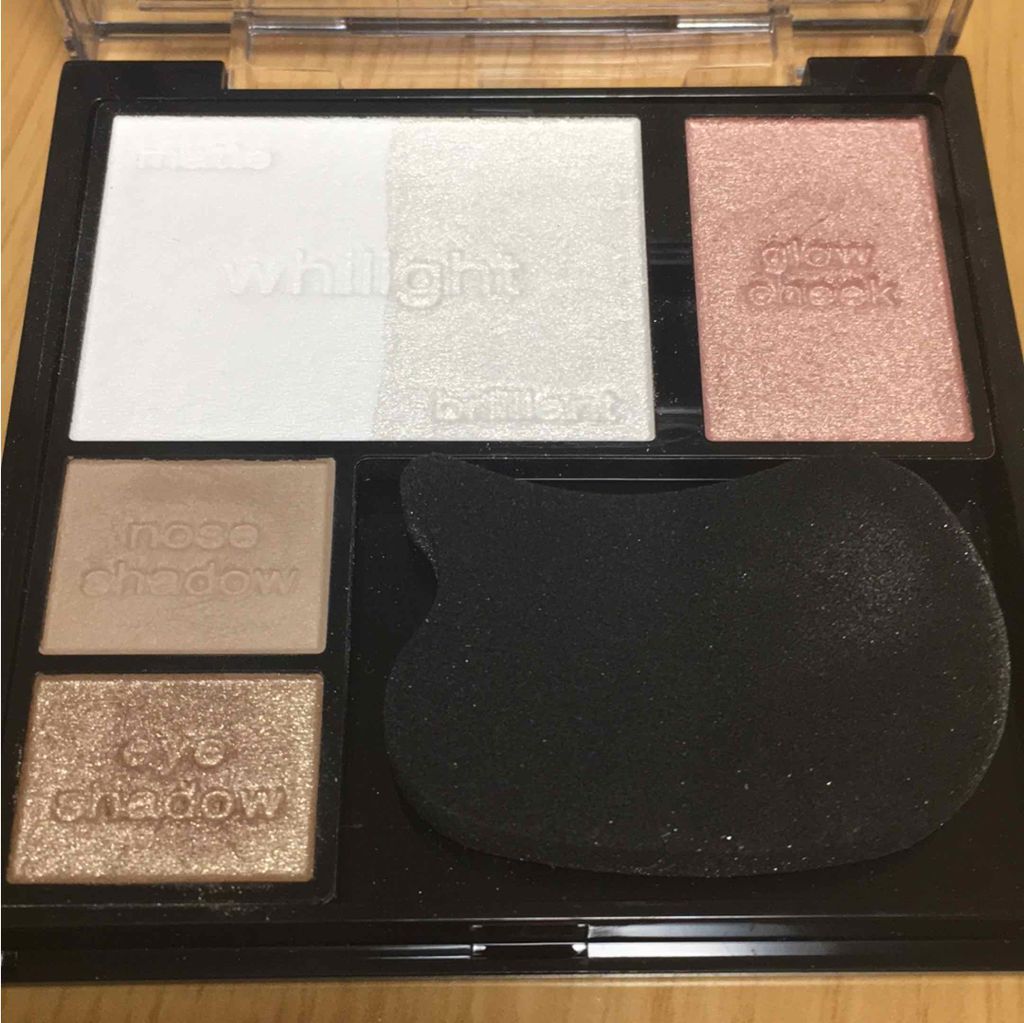 ホワイトシェイピングパレット/KATE/プレストパウダーを使ったクチコミ（2枚目）