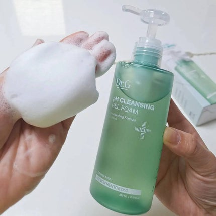 弱酸性クレンジングジェルフォーム/Dr.G/洗顔フォームを使ったクチコミ(4枚目)