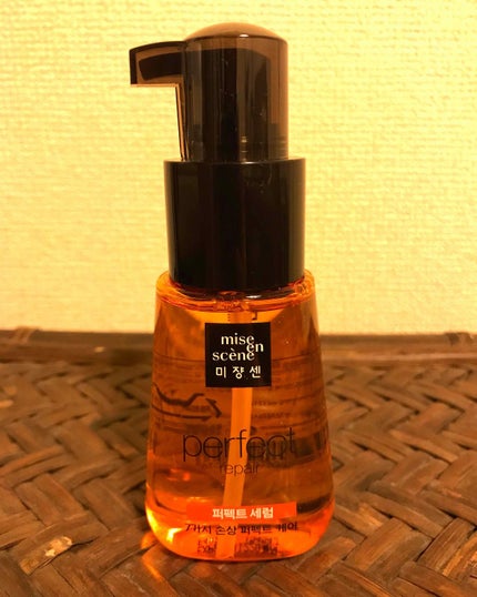 パーフェクト セラム オリジナル/miseenscene/ヘアオイルを使ったクチコミ(1枚目)