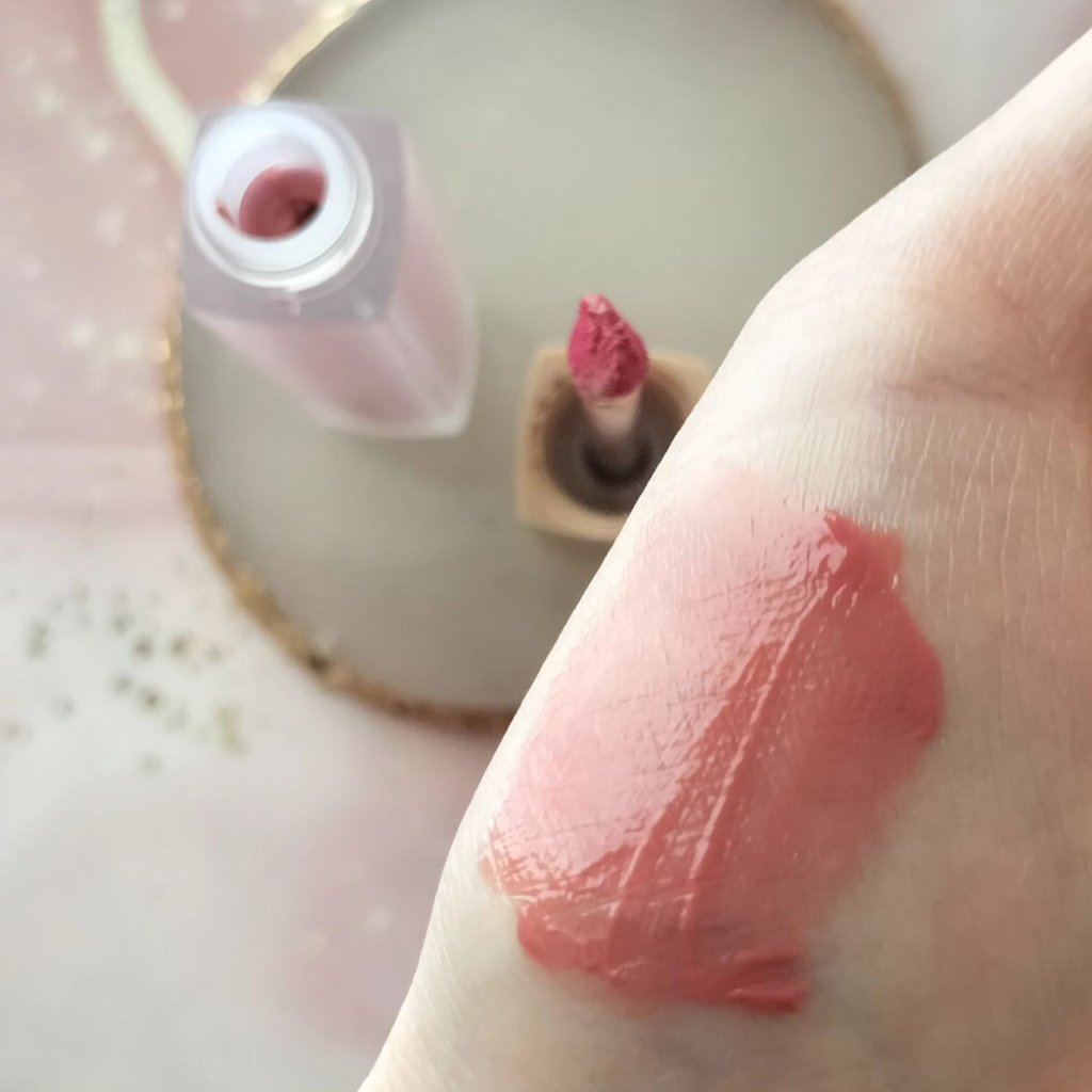 Melty flower lip tint 06 ももゼリー/haomii/口紅を使ったクチコミ（3枚目）