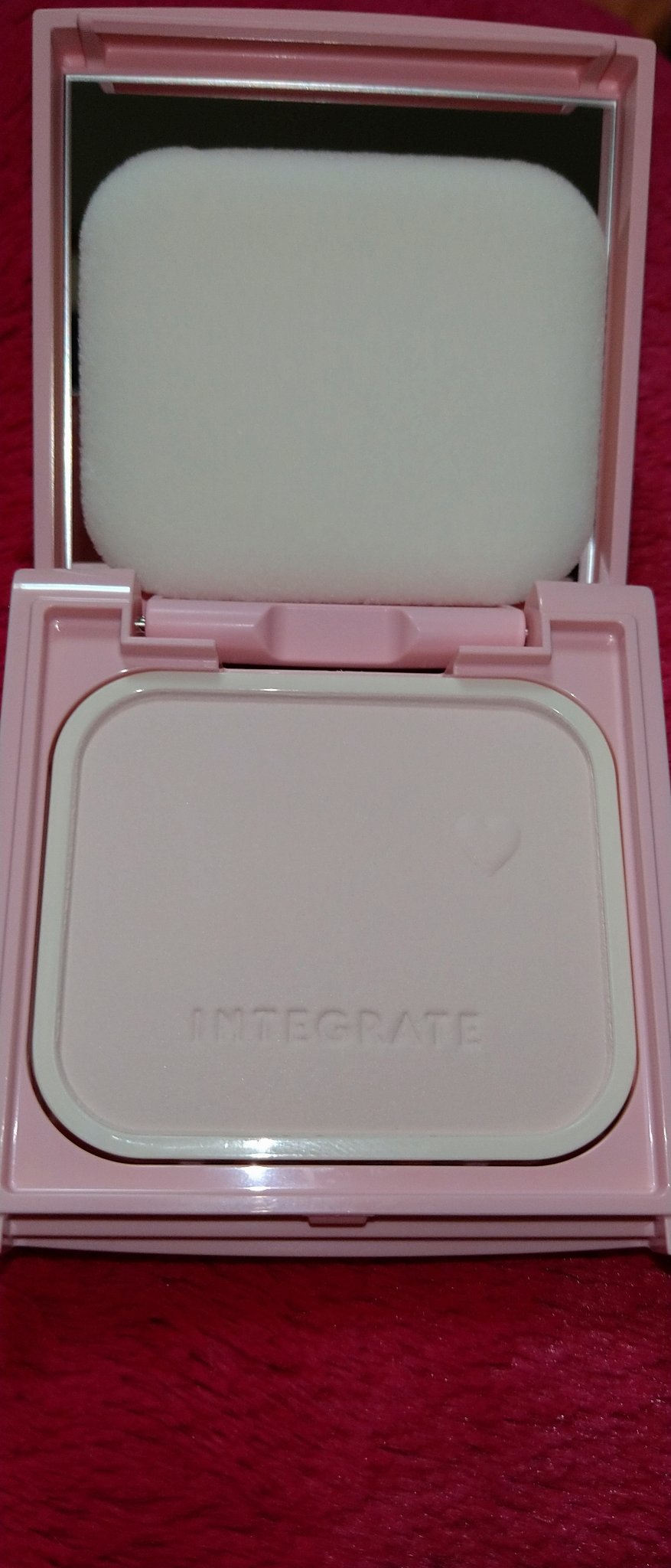 すっぴんメイカー トーンアップパウダーUV/インテグレート/プレストパウダーを使ったクチコミ（1枚目）