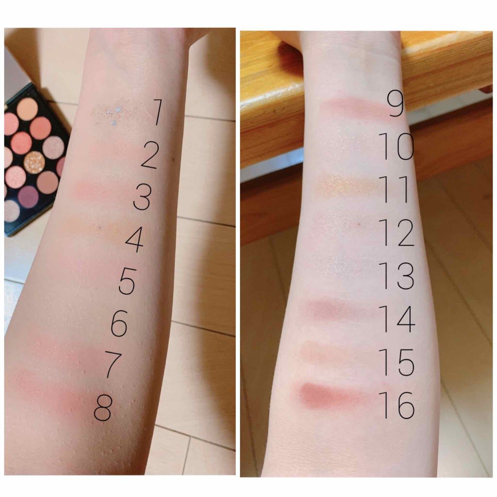 大英博物館 エジプトシリーズ アイシャドウパレット/ZEESEA/アイシャドウパレットを使ったクチコミ(4枚目)