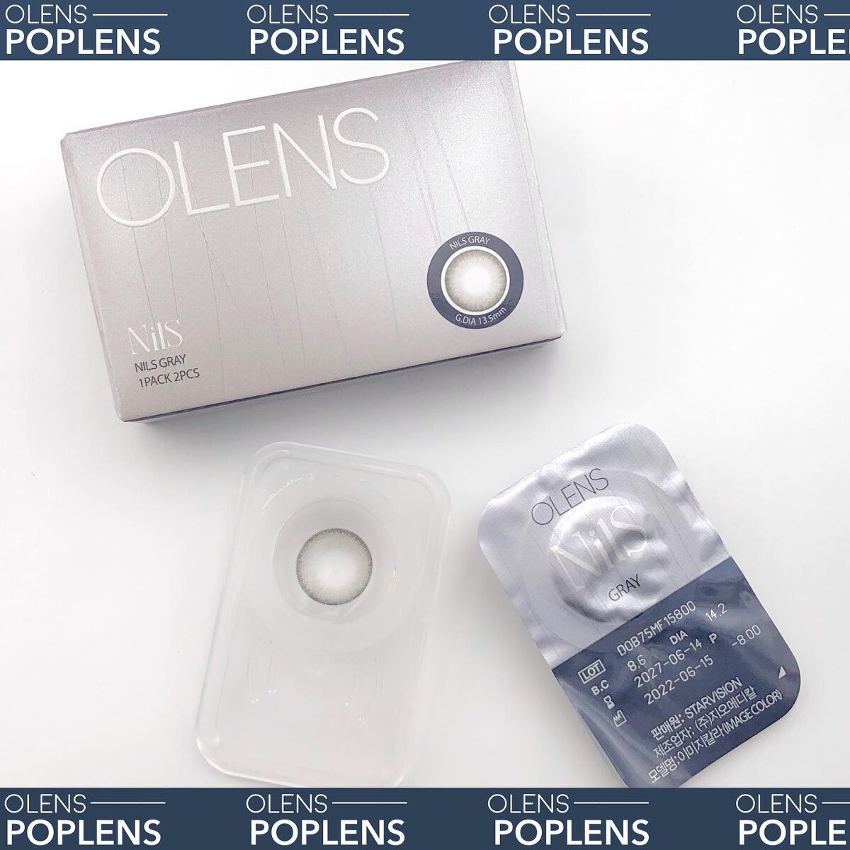 Nils series/OLENS/カラーコンタクトレンズを使ったクチコミ（3枚目）