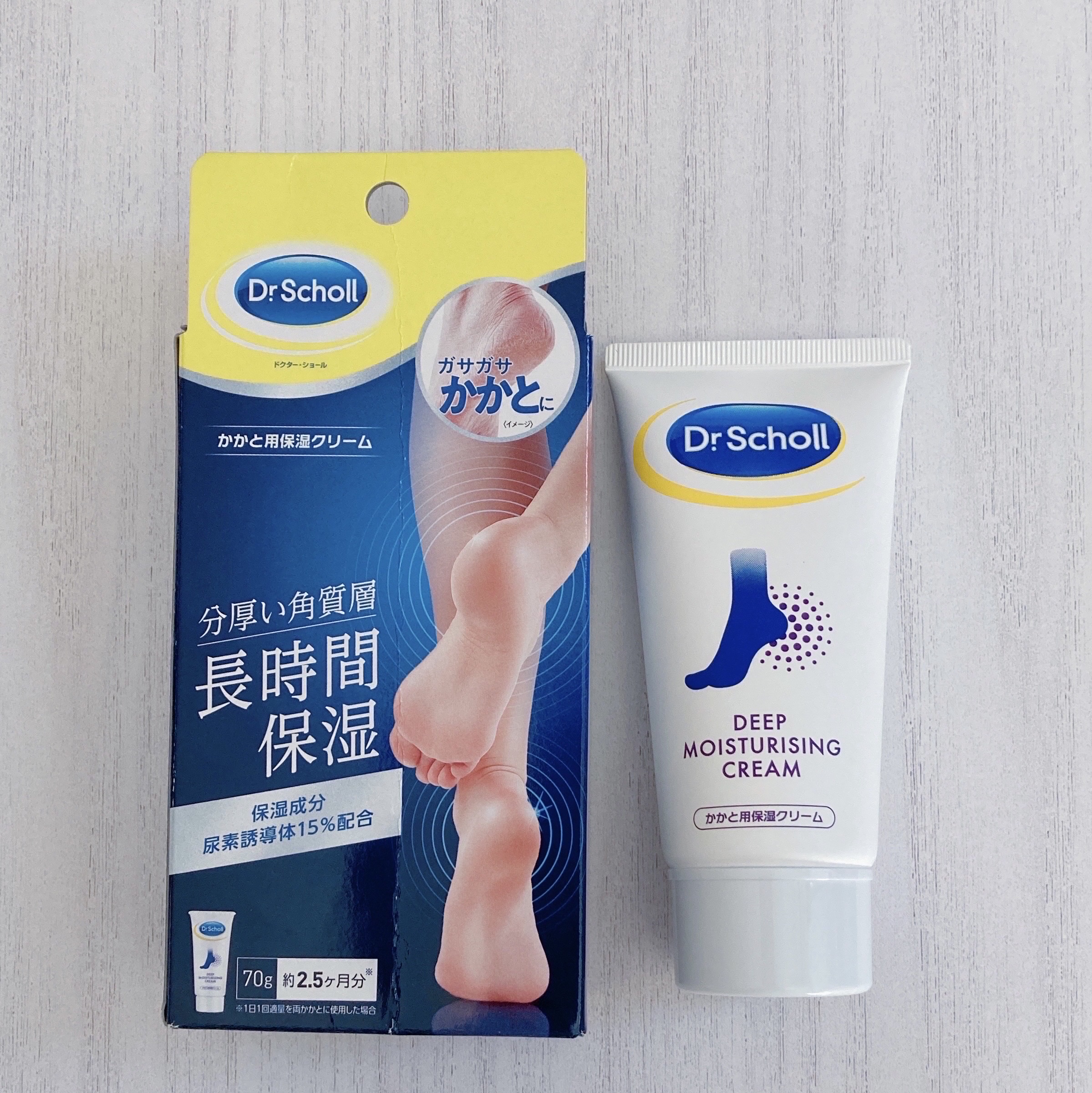 ドクター・ショール　かかと用保湿クリーム/ドクター・ショール/レッグ・フットケアを使ったクチコミ（2枚目）