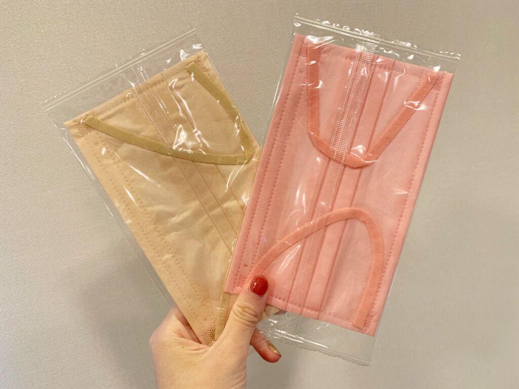 スパンレース不織布カラーマスク/ISDG 医食同源ドットコム/マスクを使ったクチコミ(4枚目)