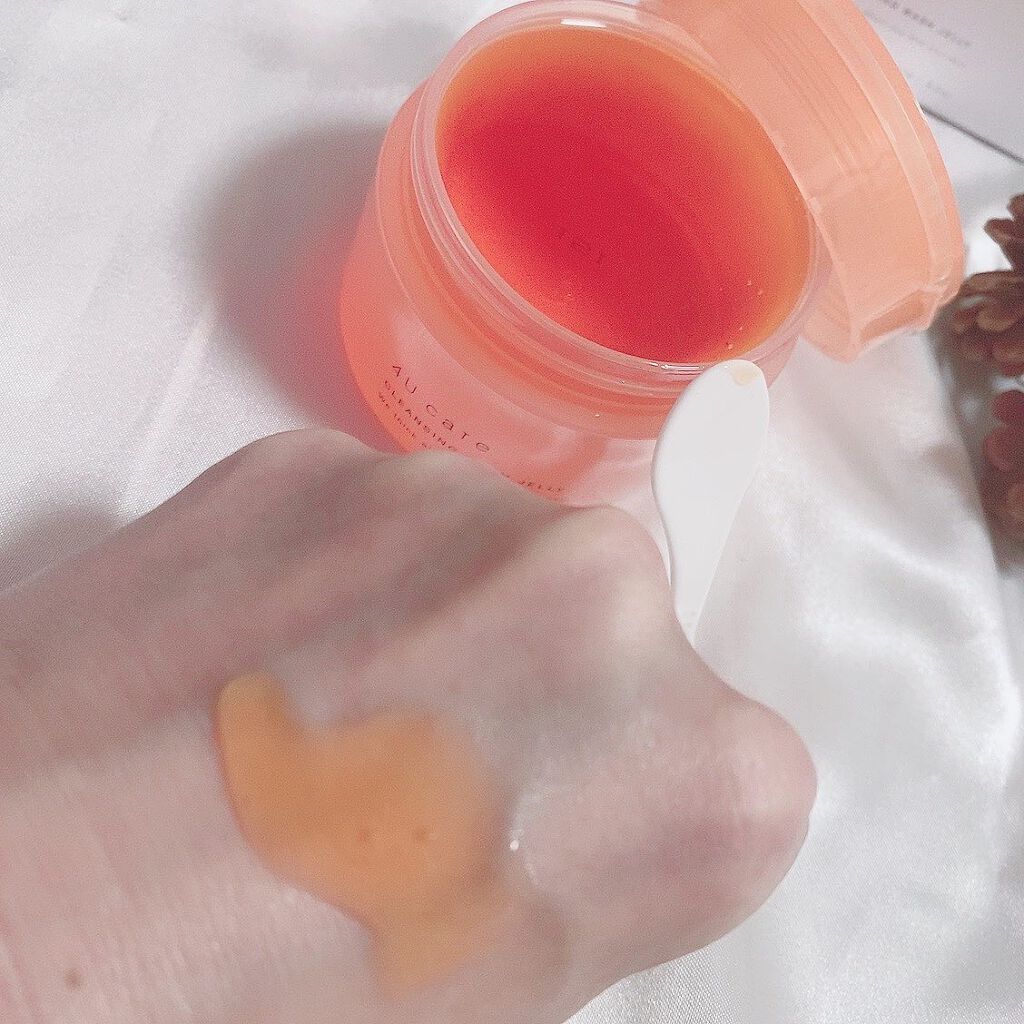 クレンジング洗顔ジェリー/4U care/クレンジングジェルを使ったクチコミ(3枚目)