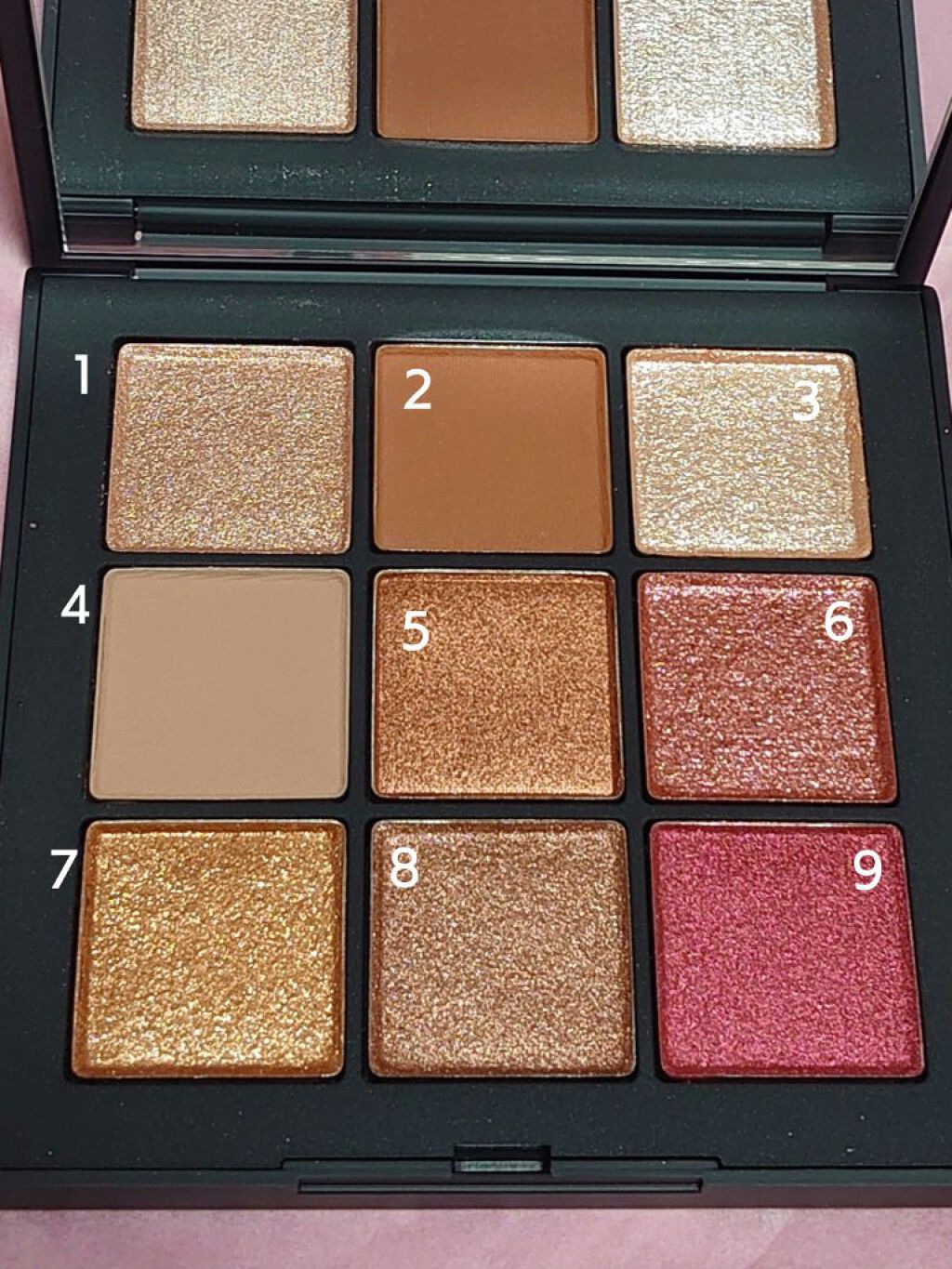 サマーソルスティス アイシャドーパレット/NARS/アイシャドウパレットを使ったクチコミ（3枚目）