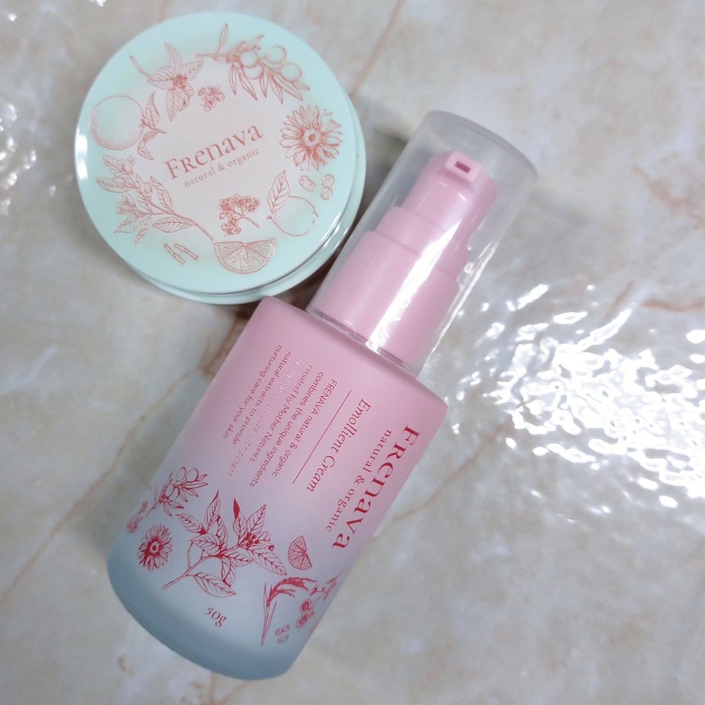 エモリエントクリーム/FRENAVA natural&organic/フェイスクリームを使ったクチコミ(2枚目)
