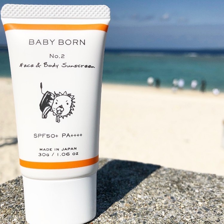 日焼け止め乳液/BABY BORN/日焼け止めミルクを使ったクチコミ（2枚目）