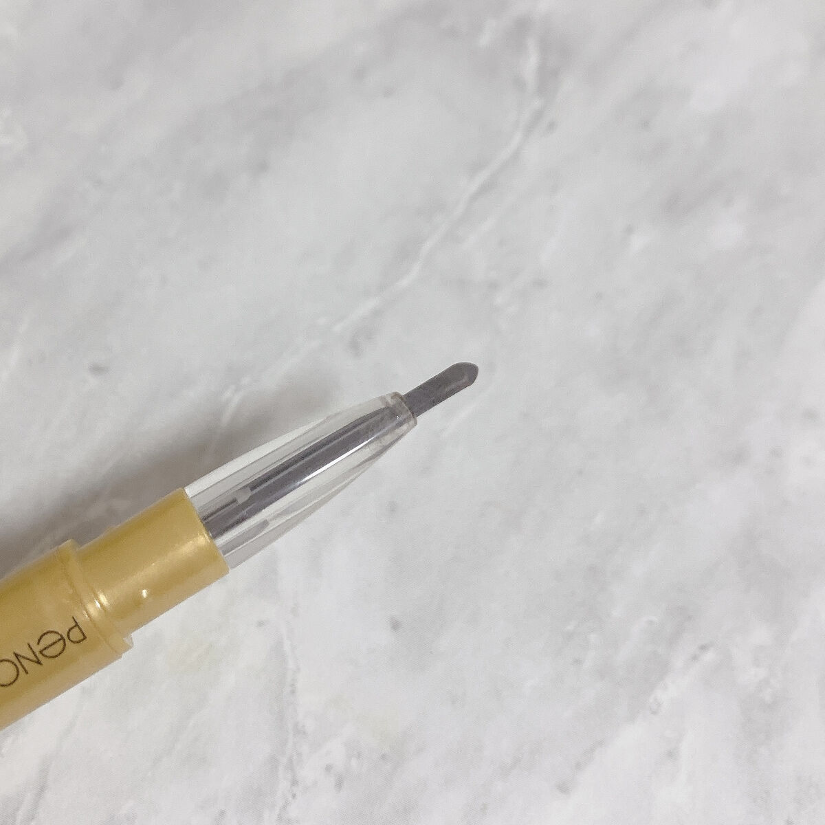 パウダー＆ペンシル　アイブロウＥＸ PD05 グレイッシュブラウン/excel/アイブロウペンシルを使ったクチコミ（3枚目）