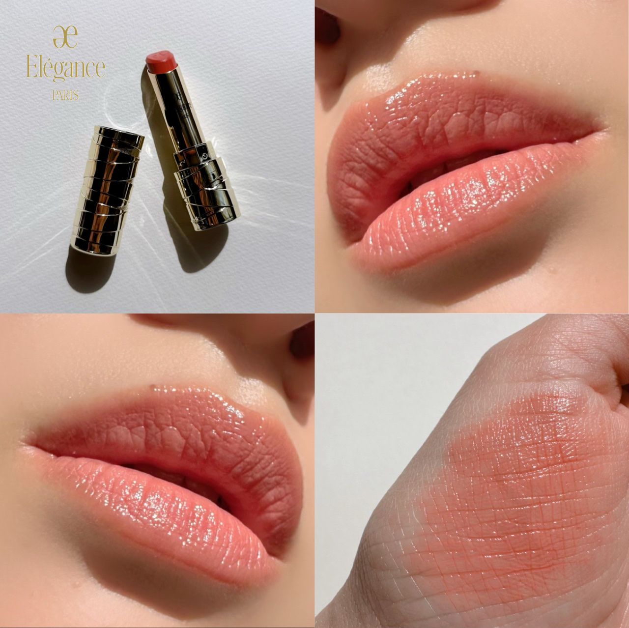ルージュ クラジュール 08 可憐さを引き出すピンクベージュ/Elégance/口紅を使ったクチコミ（1枚目）