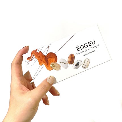 EDGEU ジェルネイルシール/EDGEU/ネイルシールを使ったクチコミ(8枚目)