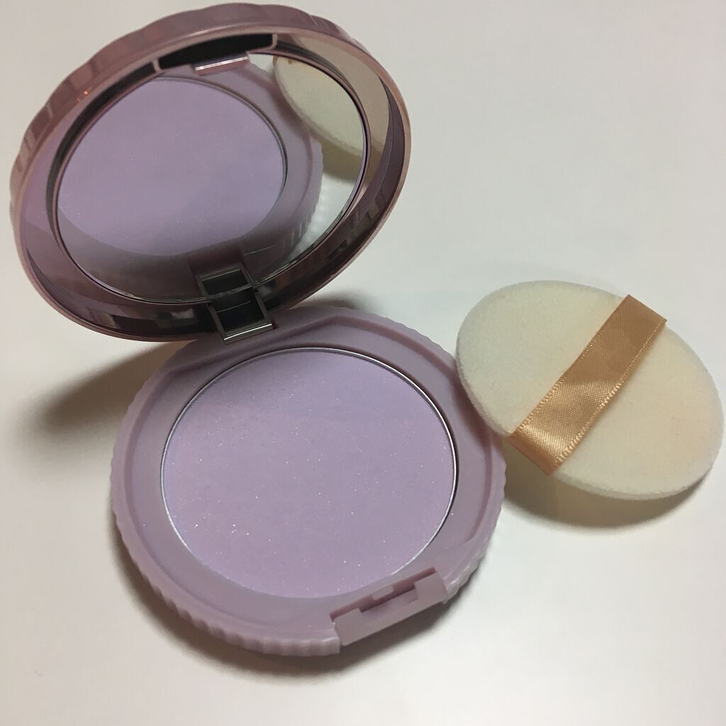 トランスペアレントフィニッシュパウダー PL パールラベンダー/キャンメイク/プレストパウダーを使ったクチコミ（1枚目）