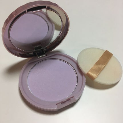 トランスペアレントフィニッシュパウダー PL パールラベンダー/キャンメイク/プレストパウダーを使ったクチコミ(1枚目)