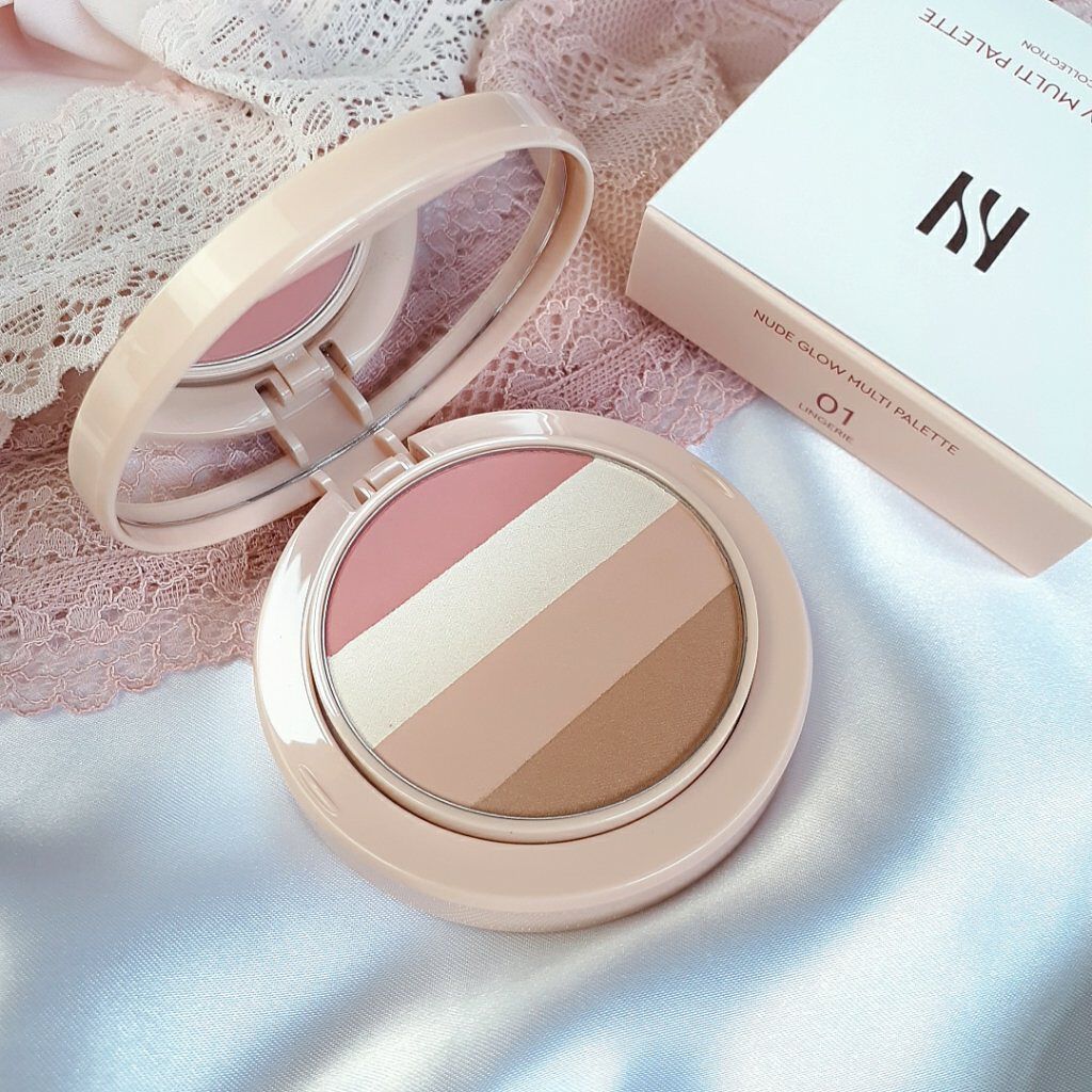 ランジェリーコレクション ヌードグロウ マルチパレット/HERA/アイシャドウパレットを使ったクチコミ（2枚目）