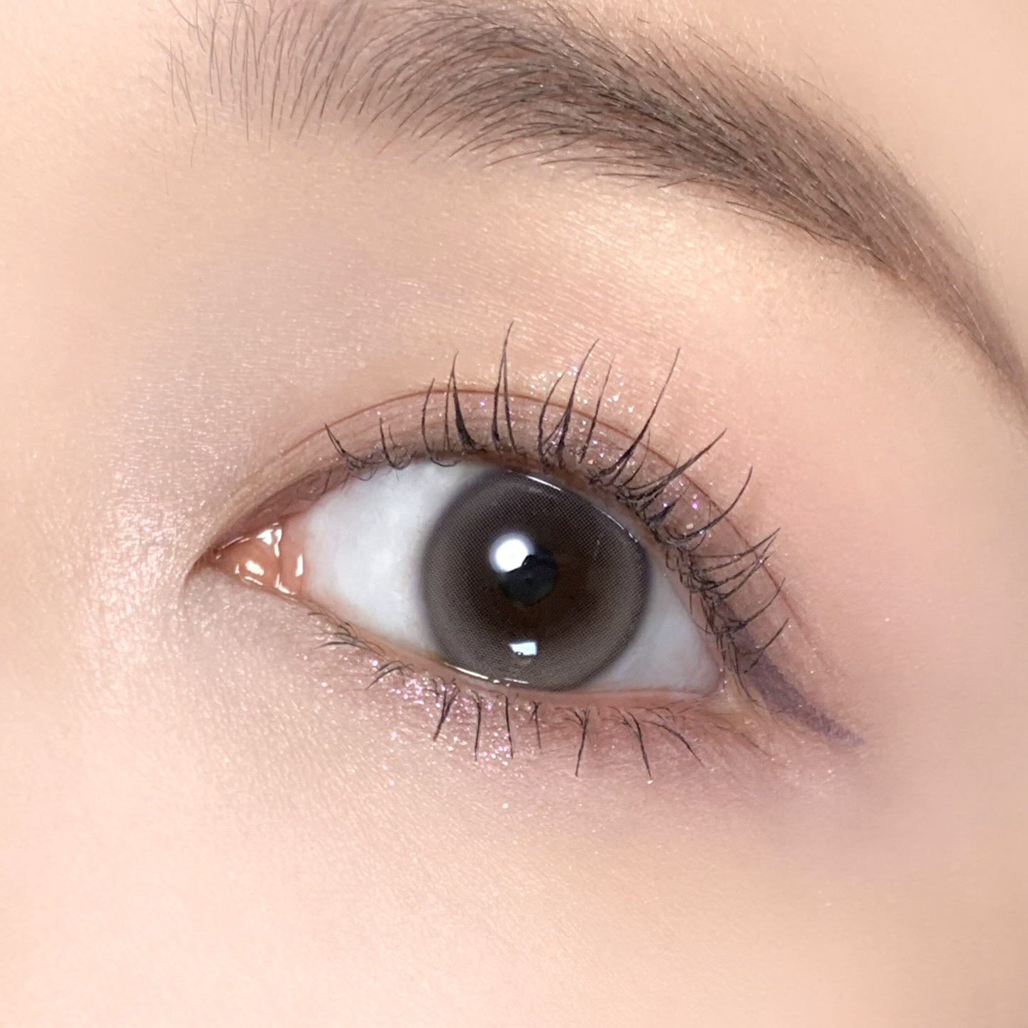 デューイクリスティン グレー/Hapa kristin/カラーコンタクトレンズを使ったクチコミ（3枚目）