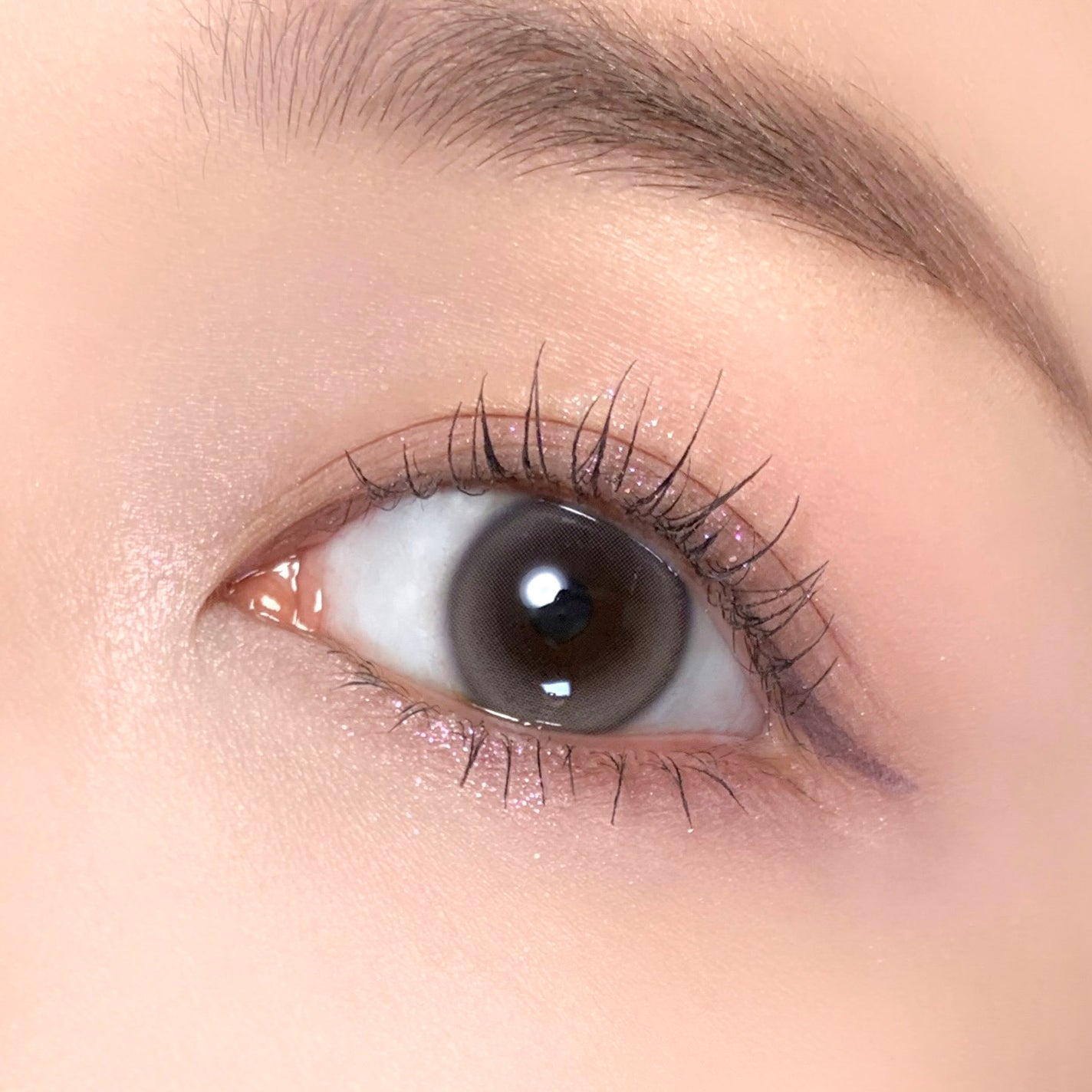 デューイクリスティン グレー/Hapa kristin/カラーコンタクトレンズを使ったクチコミ(3枚目)