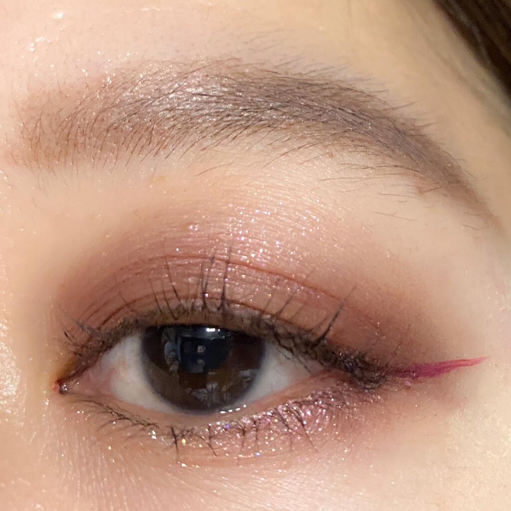 ザ カラー リキッド アイライナー 010 Deep Plum/ADDICTION/リキッドアイライナーを使ったクチコミ（2枚目）