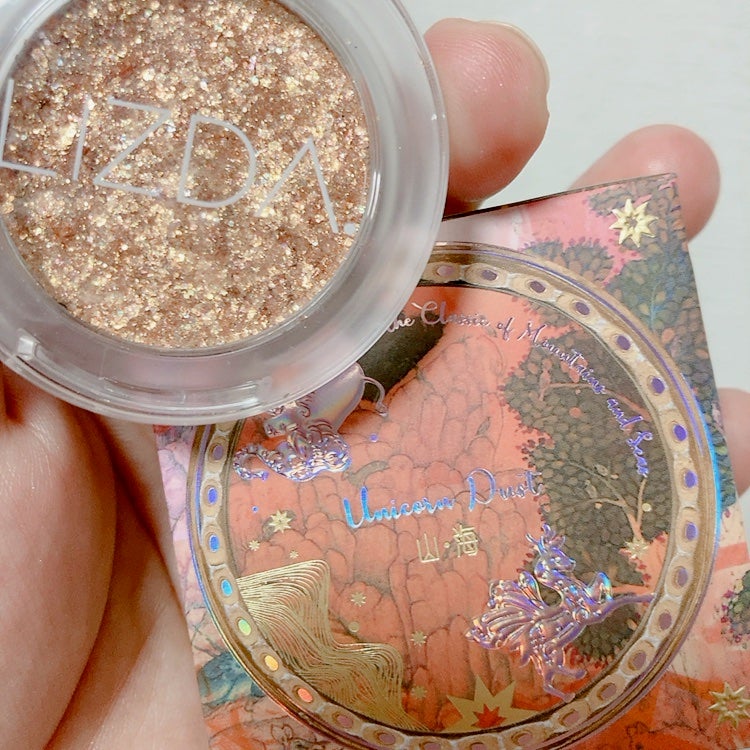 山海シリーズ グロウハイライト&チーク/GirlCult/パウダーハイライトを使ったクチコミ(1枚目)