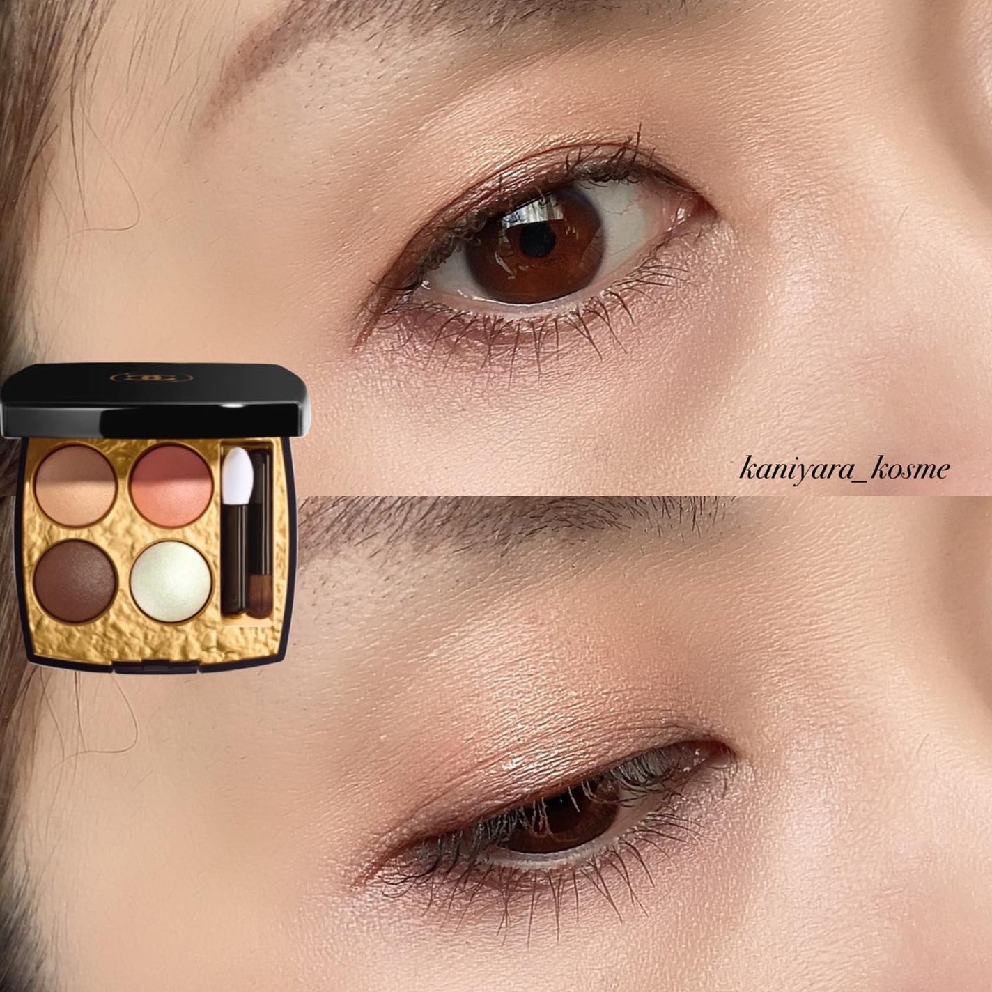 レ キャトル オンブル ビザンス /CHANEL/アイシャドウパレットを使ったクチコミ(6枚目)