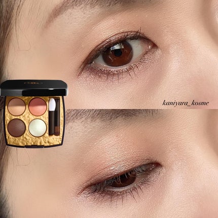 レ キャトル オンブル ビザンス /CHANEL/アイシャドウパレットを使ったクチコミ(6枚目)