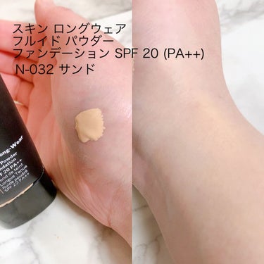 スキン ロングウェア フルイド パウダー ファンデーション SPF 20 (PA++)/BOBBI BROWN/リキッドファンデーションを使ったクチコミ（3枚目）