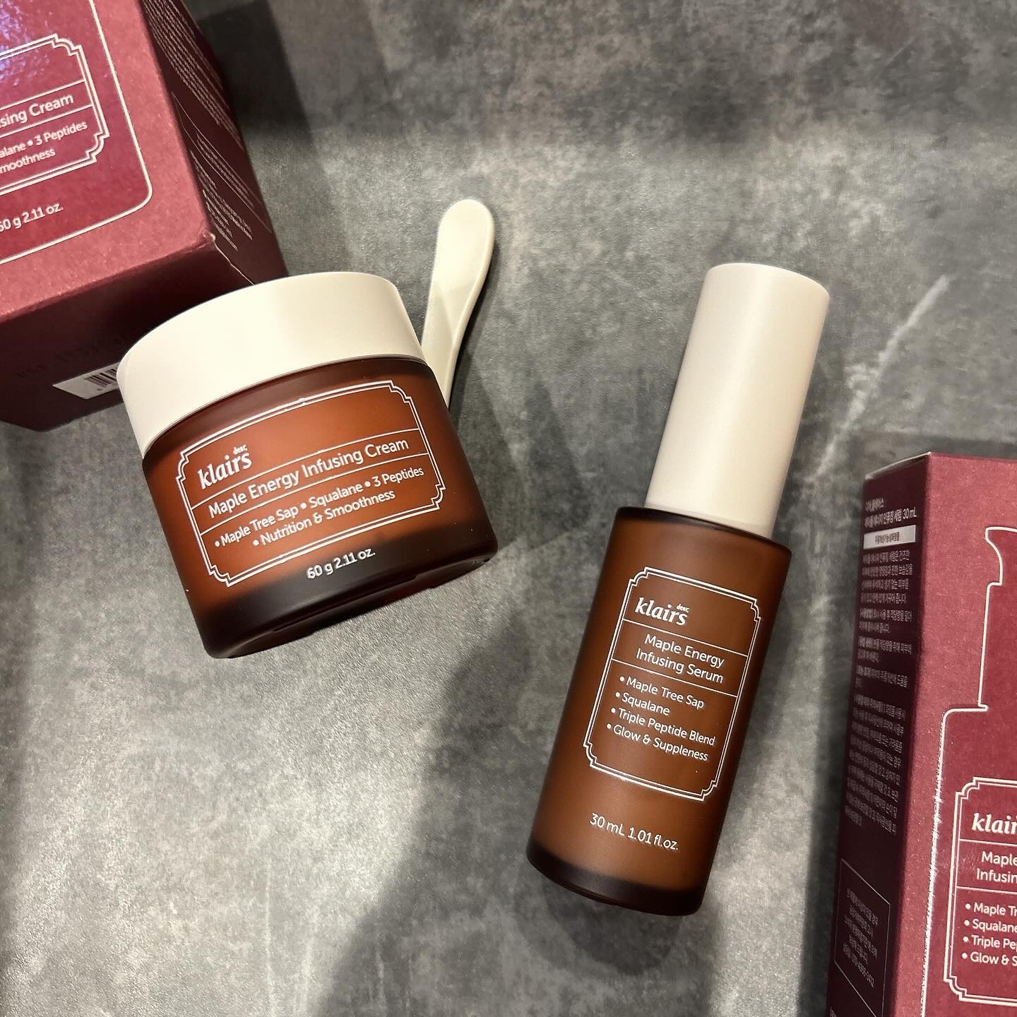 メープルエナジーインフュージングクリーム/Klairs/フェイスクリームを使ったクチコミ（1枚目）