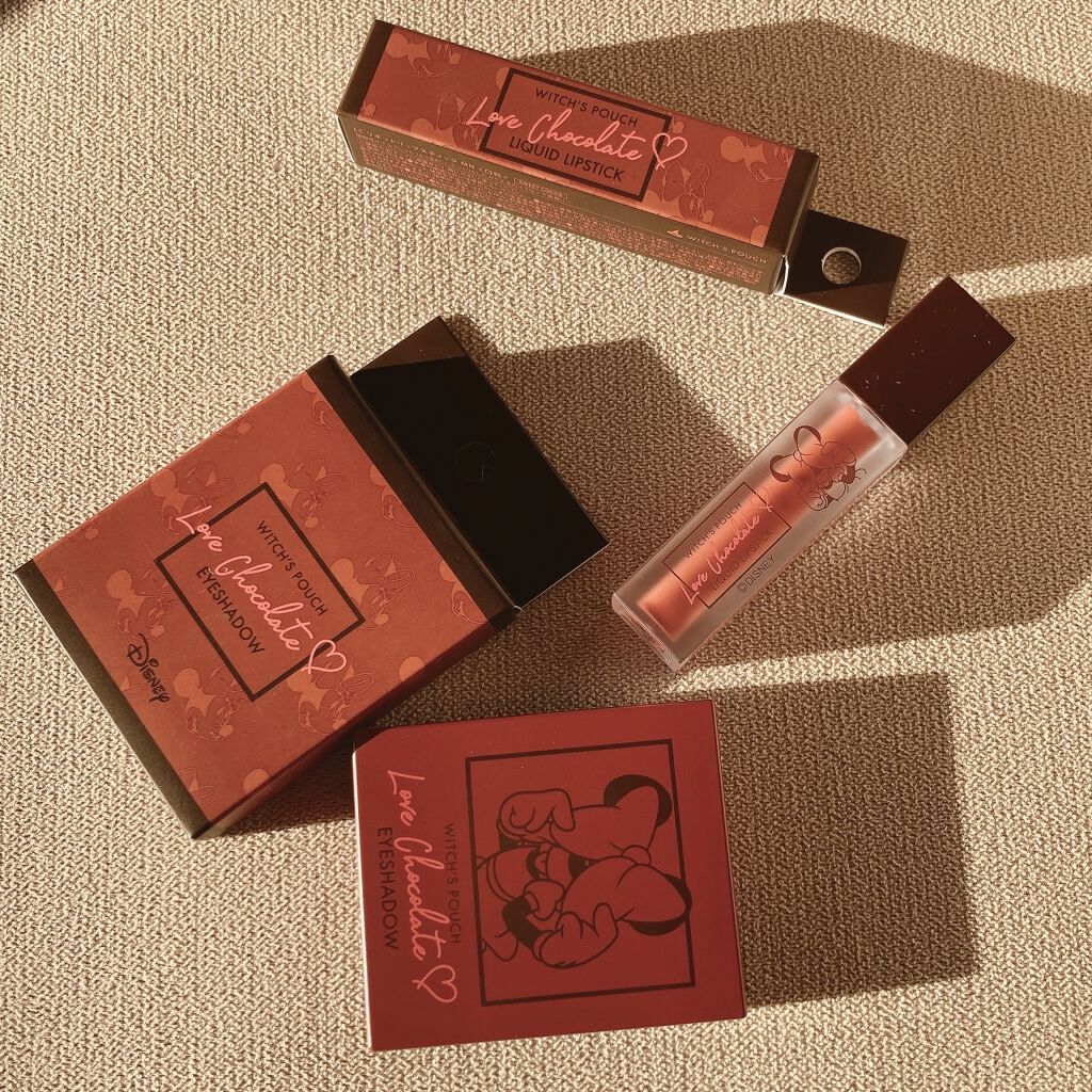 Love Chocolate リキッドリップスティック スウィートココア/Witch's Pouch/口紅を使ったクチコミ（1枚目）