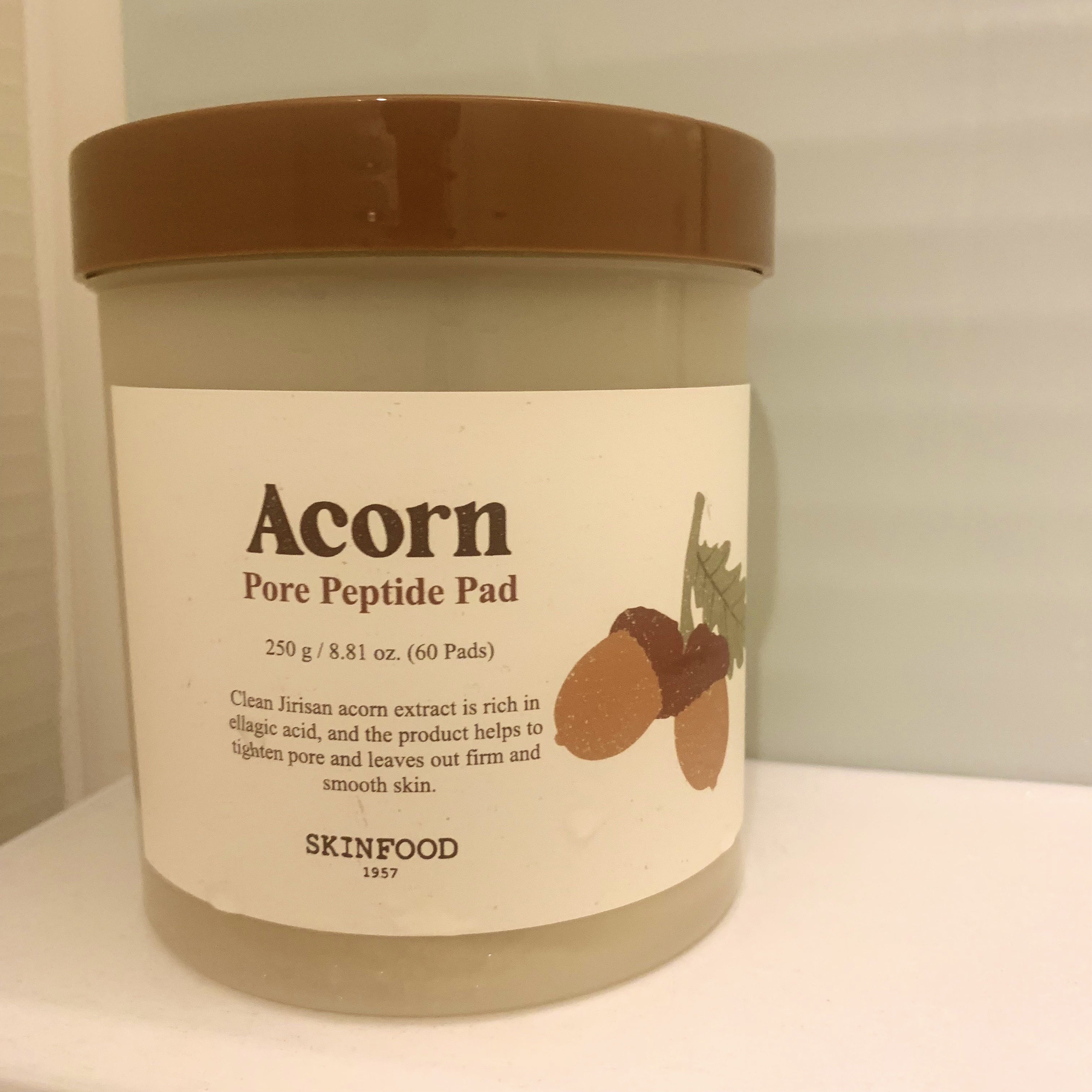 どんぐり ポア ペプチド パッド/SKINFOOD/トナーパッドを使ったクチコミ（1枚目）