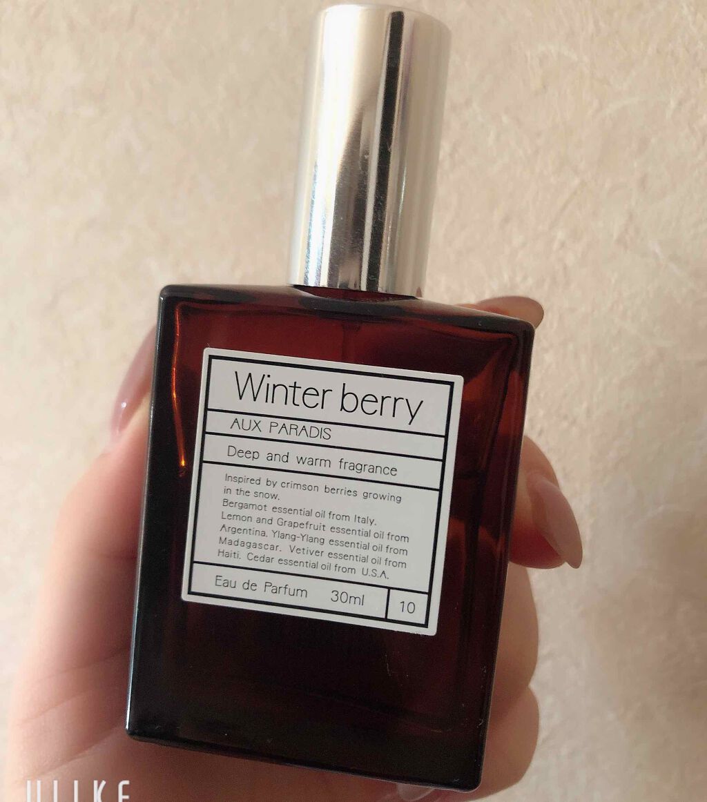 オードパルファム　#10 Winter berry 〔ウィンター ベリー〕/AUX PARADIS/香水(レディース)を使ったクチコミ（1枚目）