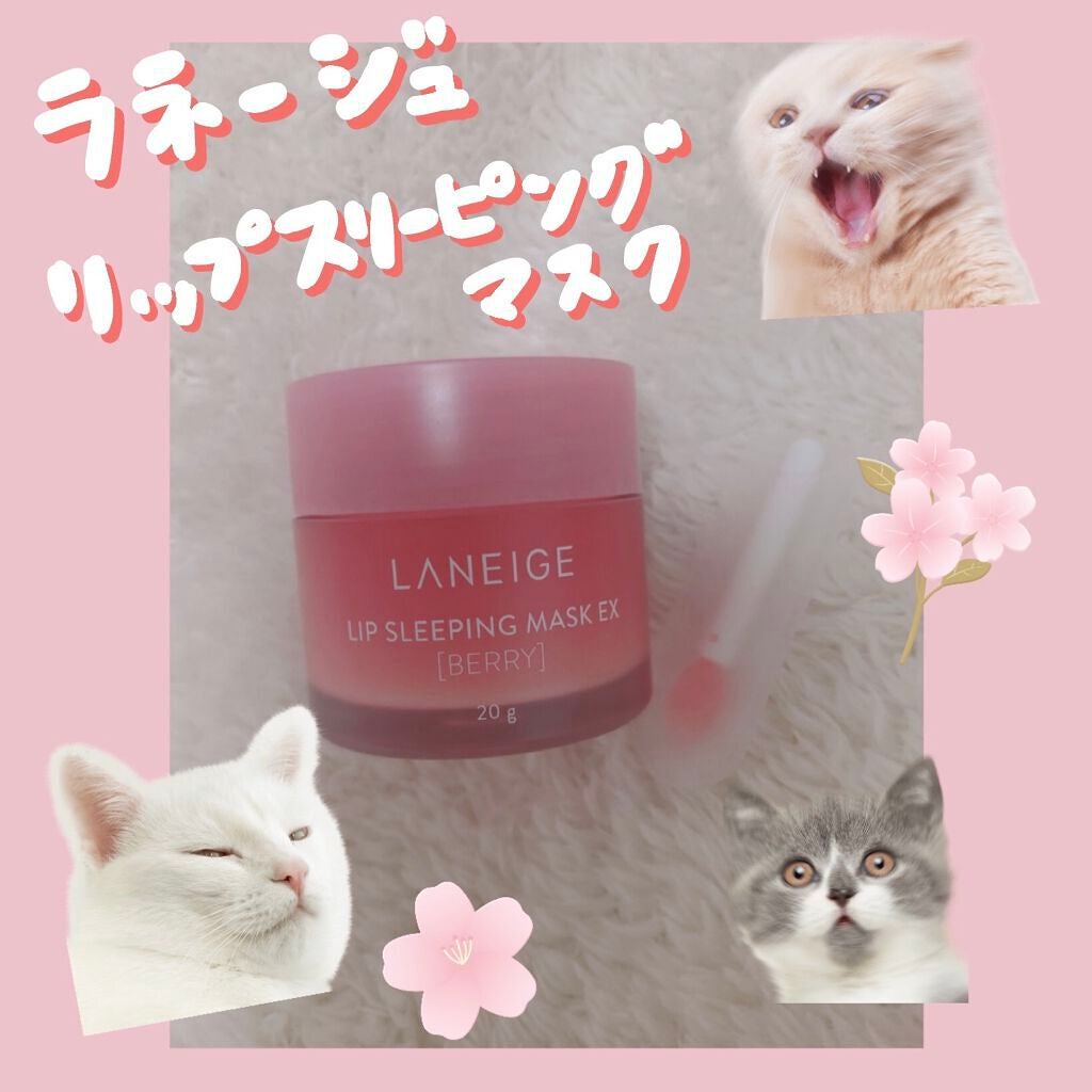 リップスリーピングマスク/LANEIGE/リップバームを使ったクチコミ(1枚目)