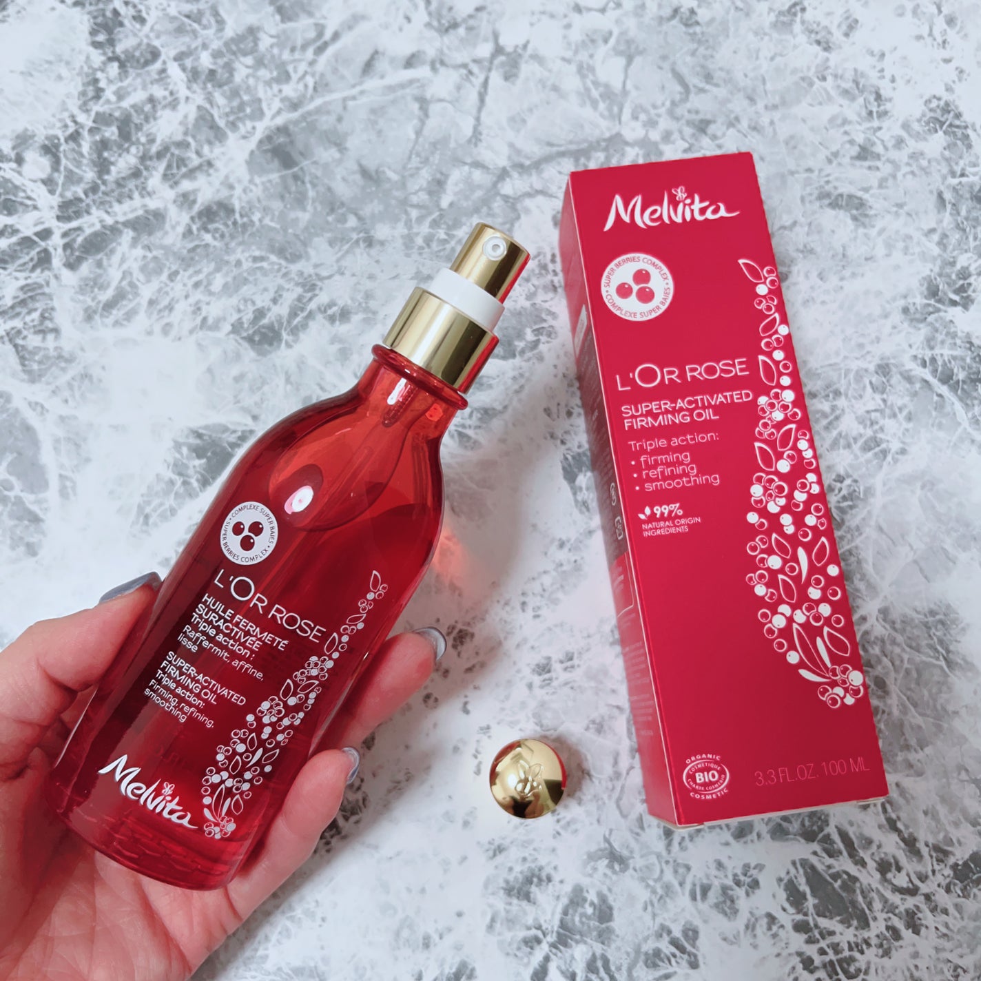 ロルロゼ ピンクフィット ボディオイル/Melvita/ボディオイルを使ったクチコミ(2枚目)